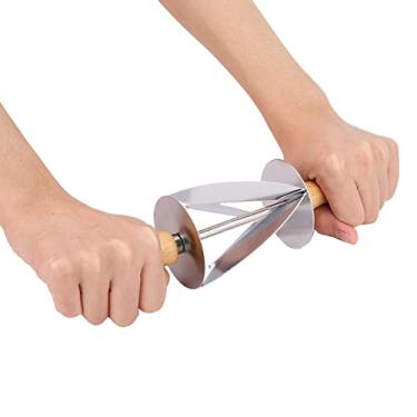 Imagem de Ferramenta de Cozimento de Rolo de Massa e Croiss Ter de Aço Inoxidável para Enrolar Massa de Pão e Acessórios de Cozimento de Pastelaria Croiss