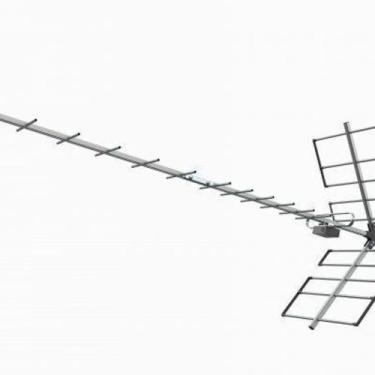 Imagem de Antena Digital Yagi 1118 + 20 Mts Cabo Com Conector - Proeletronic