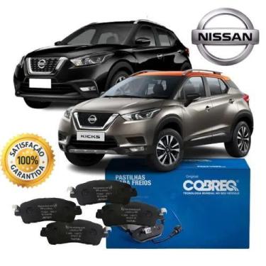 Imagem de Jogo Pastilha Freio Cobreq Nissan Kicks 1.6 16v 2017 2022