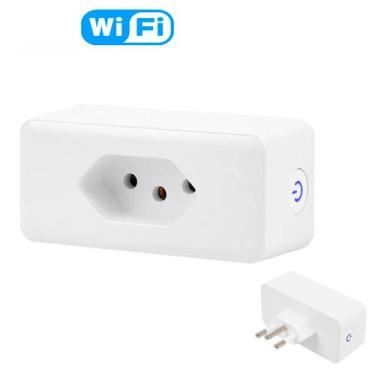 Imagem de Smart Plug Wifi Controle de Energia Compatível com Assistente de Voz -