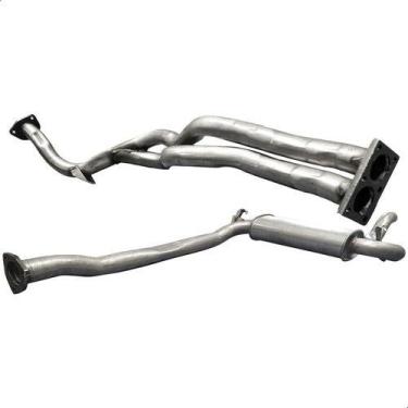 Imagem de Kit Escapamento Tubo + Intermediário Gol Gts 1.8 1992 A 1994 - ScapJá