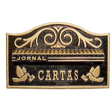 Imagem de Caixa De Correios / Correspondencia Para Embutir Muro Parede Colonial 