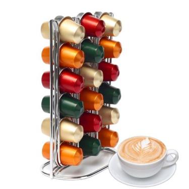 Imagem de Suporte Porta 36 Cápsulas Organizador Café Expresso Cozinha - KeHome