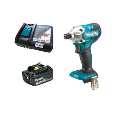 Imagem de Parafusadeira De Impacto A Bateria 18V 3AH DTD156 Makita biv