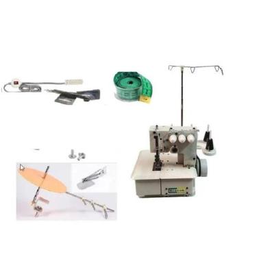 Imagem de Galoneira 3 Agulhas SEMI INDUSTRIAL + Kit 7 PEÇAS-110V - Bracob