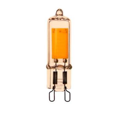 Imagem de Lampada LED Decorativa Luz Ambar Iluminaçao Decoraçao Retro G9 Quente 