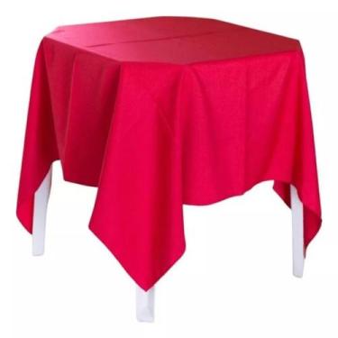 Imagem de Kit 5 Toalhas de Mesa Tecido Oxford Quadrada 1,50m x 1,50m - HD Enxova