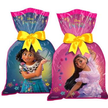 Imagem de 12 Sacolas Surpresas Decoração festa Encanto Disney - Regina festa