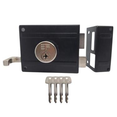 Imagem de Fechadura Sobrepor Para Portão 3F 1130 Tetra 4 Chaves