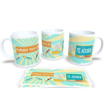 Imagem de Canecas Personalizadas dia dos Professores - Estampa Sublimada, Mod.33