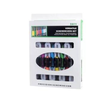 Imagem de Kit Chaves De Precisão 2811 Manutenção Smartphone, Tablet e Notbook - 