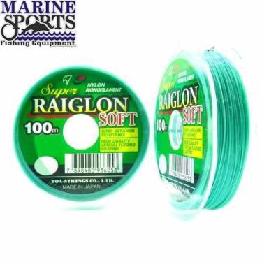Imagem de Linha Monofilamento Marine Sports Raiglon Soft 0,33mm 18lb/8,3Kg - 100