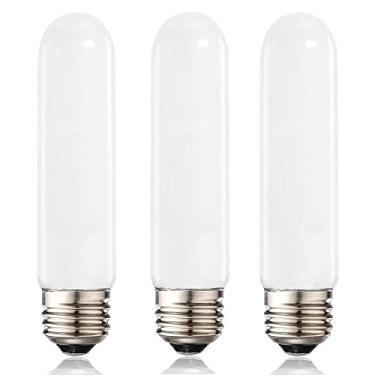 Imagem de XININSUN Lâmpada Led T10, Lâmpadas Led Foscas T10 Reguláveis, Lâmpadas de Tubo Led de 8 W, Equivalente A 60-75 Watts, Branco Quente de 2700 K, Lâmpada Base E26 para Lâmpada de Mesa, Banheiro, Display
