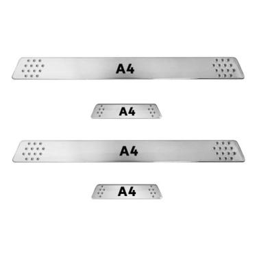 Imagem de Soleira para Porta Lateral Tuning Esportiva para carros 4 Portas (ABS)