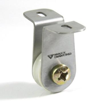 Imagem de Polia Roldana 30 mm - Nylon - Inox - Universal de Teto - Maxx Diamond