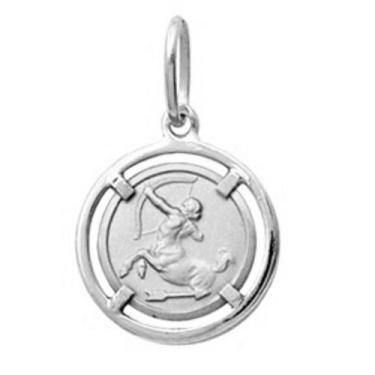Imagem de Pingente Signo Redondo Com Aro Pequeno 1.4cm Ouro 18k FDMR7C/AK1 - Fab