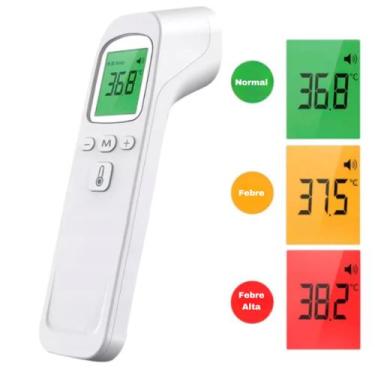 Imagem de Termômetro Digital Infravermelho Sem Contato - Calsikon