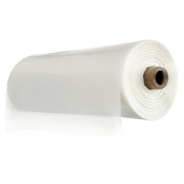 Imagem de Lona para Horta Filme Plastico 6x41m 100 Micras Transparente Para Cobe
