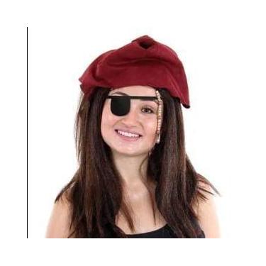 Imagem de Peruca Pirata com Bandana - Setes Mares - Sulamericana, Unica, U