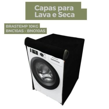 Imagem de Capa para lava e seca brastemp 10kg bnc10as- bno10as impermeável flex 