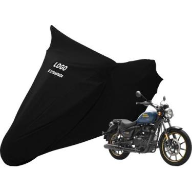 Imagem de Capa Proteção Anti Risco Para Moto Royal Enfield Meteor 350 - Mz, Pret