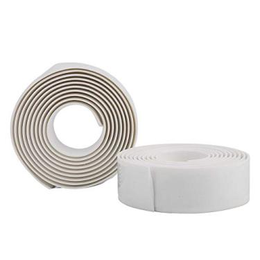 Imagem de Eva Ciclismo Guiador Barra Fita Leve Bicicleta de Estrada Lidar Com Envoltório Skid Prova Design Confortável Aperto Absorção Umidade (Branco)