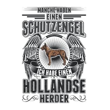Imagem de Hollandse Herder Notizbuch: Hollandse Herder Schutzengel Herdershond / 6x9 Zoll / 120 gepunktete Seiten