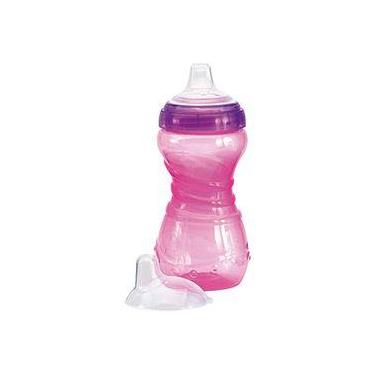 Imagem de Copo Infantil Kuka Antivazamento Para Bebe Criança 330ml Rosa