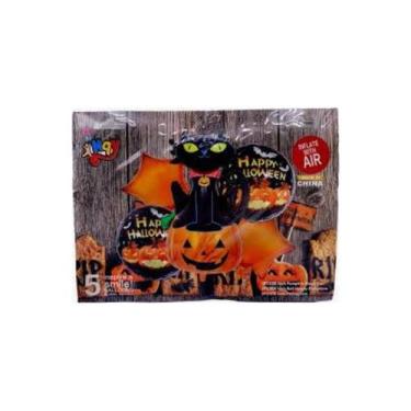 Imagem de Balão festa halloween 6 (1 kit de balões com 5 unidades) - Royal Toys