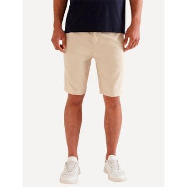 Imagem de Bermuda Reserva Masculina de Sarja Casual Iron Areia-Masculino
