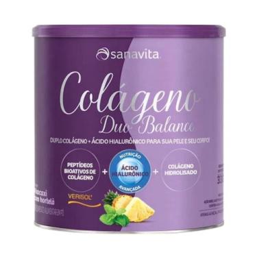 Imagem de Colágeno Duo Balance - SANAVITA, Abacaxi e Hortelã