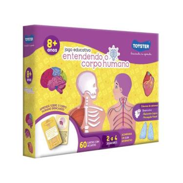 Imagem de Jogo Educativo de Tabuleiro com Cartas - Entendendo o Corpo Humano Toy