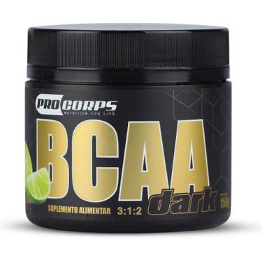 Imagem de BCAA Dark Pro Corps em pó Pote 150g Rápida Absorção , Tangerina