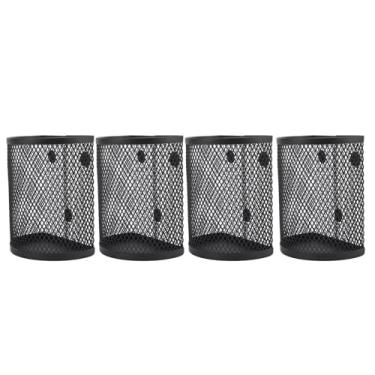 Imagem de Porta de Caneta Magnética, Organizador do Marcador de Quadro Branco, Porta -lápis de Malha, Solução de Armazenamento Em Casa da Escola Com 3 ímãs, Material de Metal Industrial