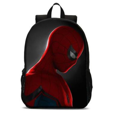 Imagem de Mochila Infantil Avulsa Estampa Super Herói Menino Aranha Escolar Meni