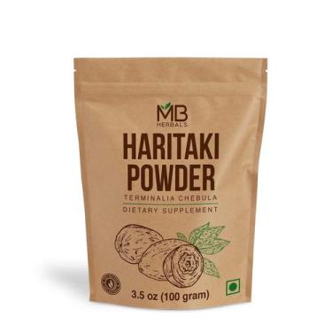 Imagem de Haritaki em pó MB Herbals 100g/100mL Terminalia chebula