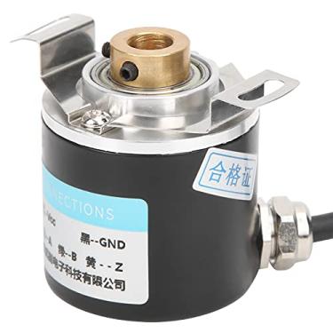 Imagem de ABZ Encoder Incremental 3 Phase Half Hollow Shaft 6mm Motor Redutor Equipamentos DC5 24V Eficiente para Uso Industrial (C38S6G5-200Z-G24N)