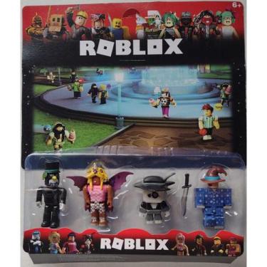 Imagem de Kit com 4 bonecos do roblox incriveis - Malaysia Collection, CARTELADO