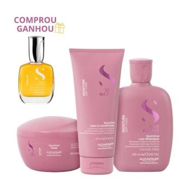 Imagem de Kit Moisture (3 Produtos + Brinde) - Alfaparf