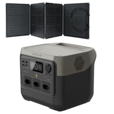 Imagem de Estação De Energia EcoFlow 110v River 2 PRO Gerador Com Painel Solar 1