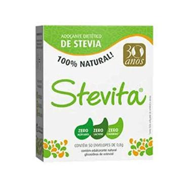 Imagem de ADOÇANTE STEVITA SACHÊ 50X0,6G