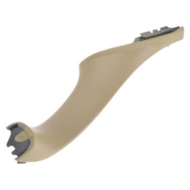 Imagem de Motoforti Tampa de acabamento do puxador do painel da porta do lado do passageiro traseiro direito para BMW 528i 2011-2016 Nº 51417225854 bege