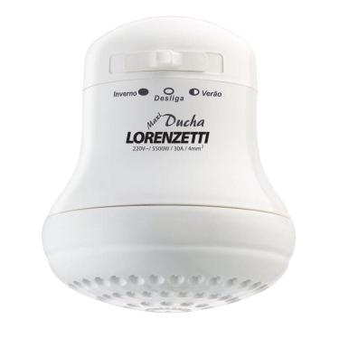 Imagem de Chuveiro Elétrico 220V 5500W Maxi Ducha Blister Branco Lorenzetti