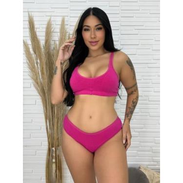 Imagem de Conjunto Lingerie Ametista - Confort - Freire Company, Multicolorido, 