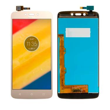 Imagem de Tela Display Lcd Compatível Moto C Plus Dourado Xt1726