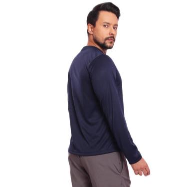 Imagem de Camisa Segunda Pele Proteção Solar Uv Térmica Corrida Bike-Masculino