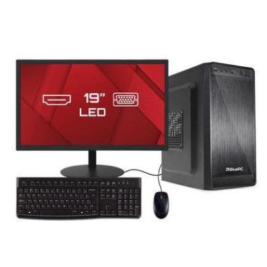 Imagem de Computador Completo Blue PC, AMD Ryzen 5 5600gt, RAM 16GB, SSD 240GB, DDR4, Vega 7, Monitor 19"