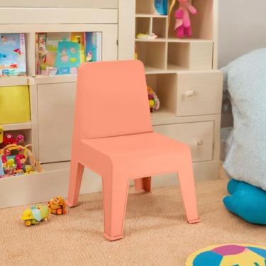 Imagem de Cadeira Infantil em Polipropileno Origami Pêssego