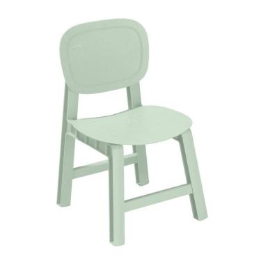 Imagem de Cadeira Infantil em Polipropileno 58cm X 45cm Verde Menta