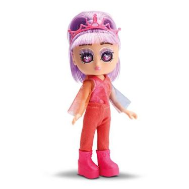 Imagem de Boneca Diver Surprise Fashion K-pop Roxo c/acessorios - Divertoys